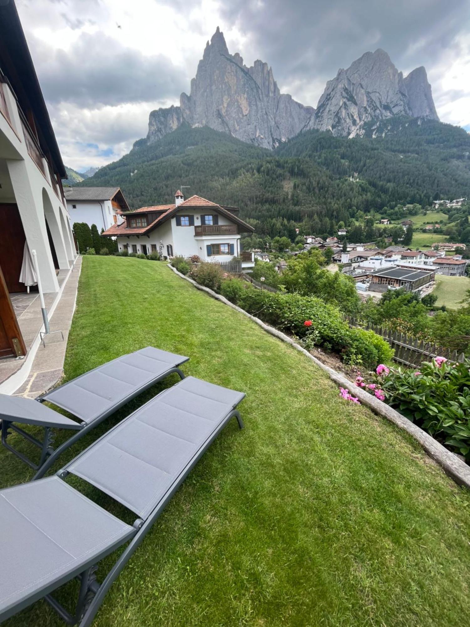 Residence Burghof Seis am Schlern Exterior foto